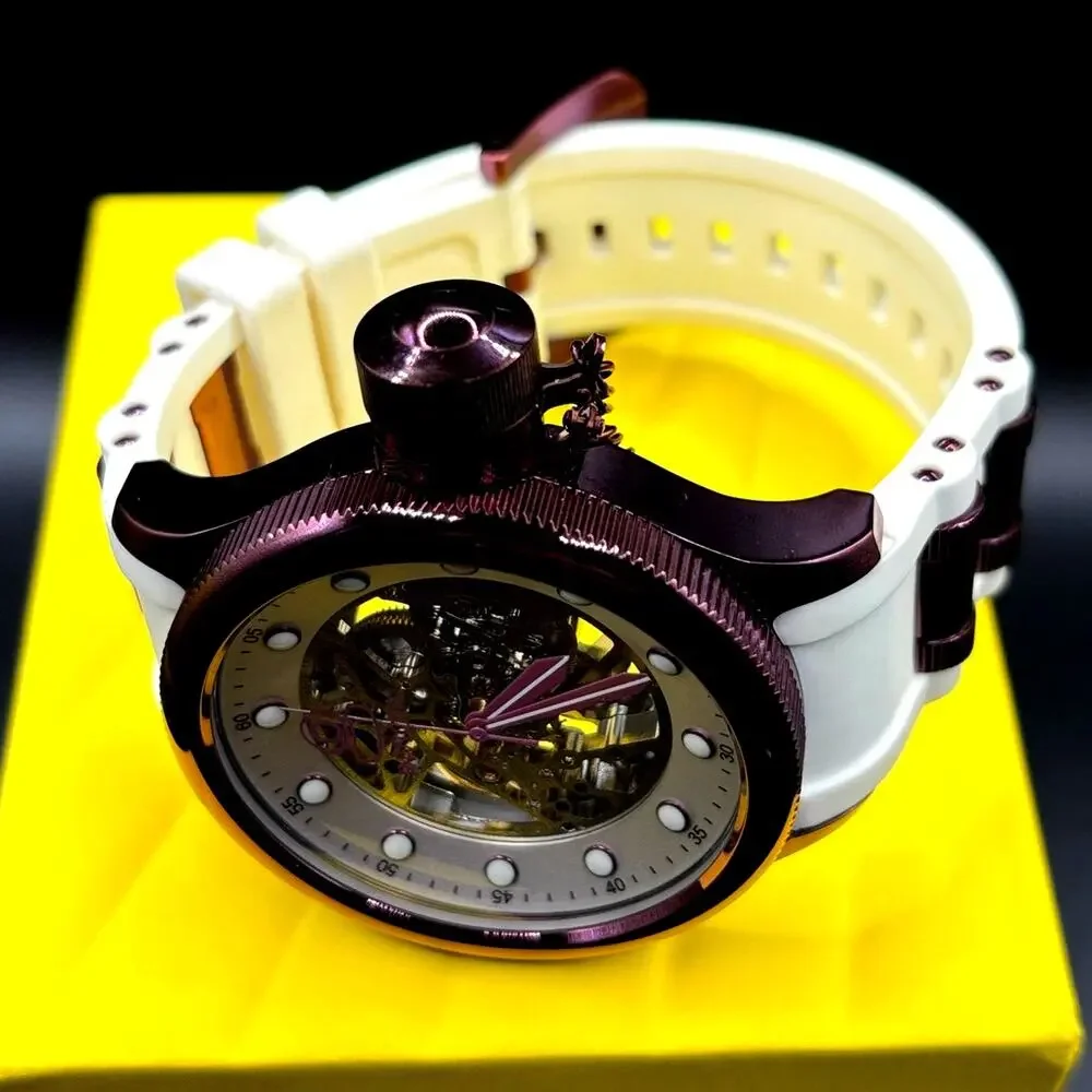 Invicta Pro Diver 40751 Automatic Skeleton Purple 51mm